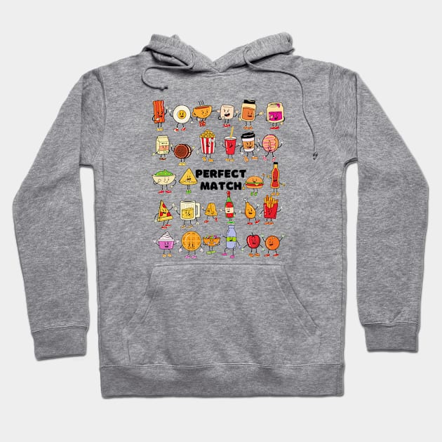 Perfect Match Hoodie by Unique Treats Designs